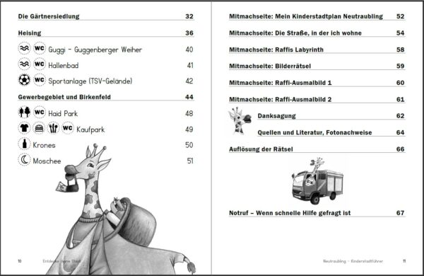 Entdecke deine Stadt Neutraubling: Kinderstadtführer + Tipps für schöne Spielplätze + Kindgerechte Pläne: Für alle Kinder ab 6 Jahren, ihre Familien, FreundInnen und LehrerInnen! – Bild 3