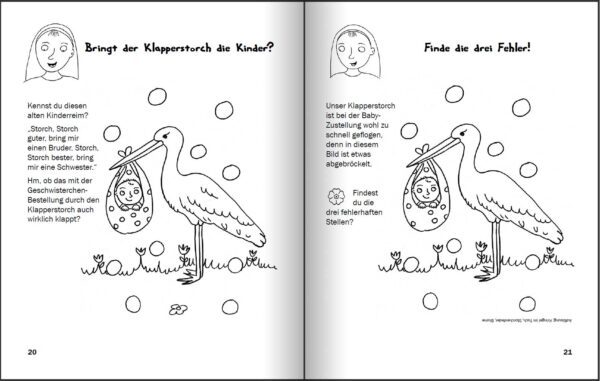 Das große Storchenmalbuch (Innenansicht)