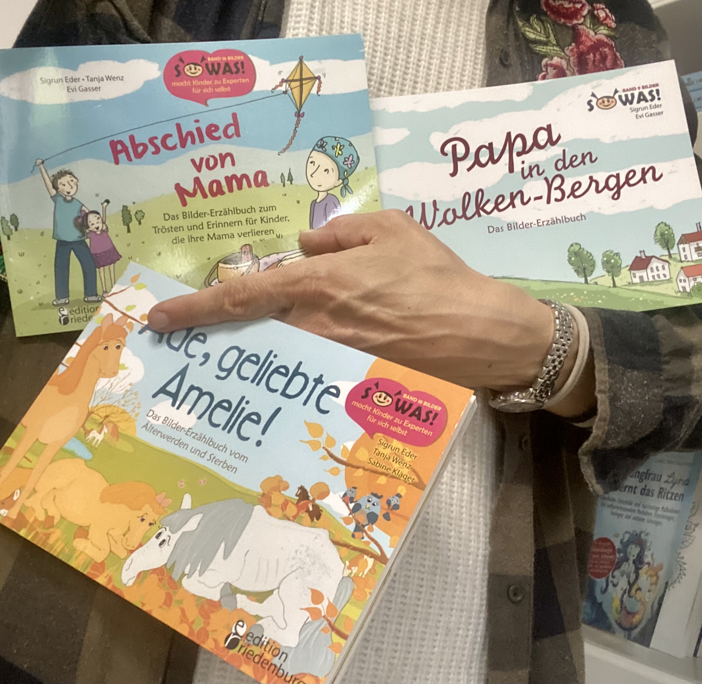 Bücher zur Kindertrauer aus der beliebten SOWAS!-Sachbuchreihe