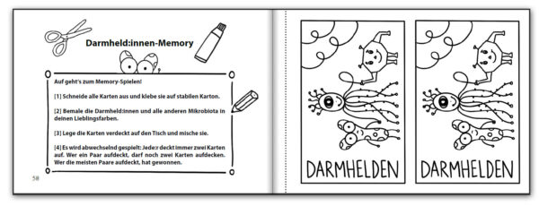 Die Darmhelden - Auf Abenteuerreise durch das Mikrobiom (Innenansicht)